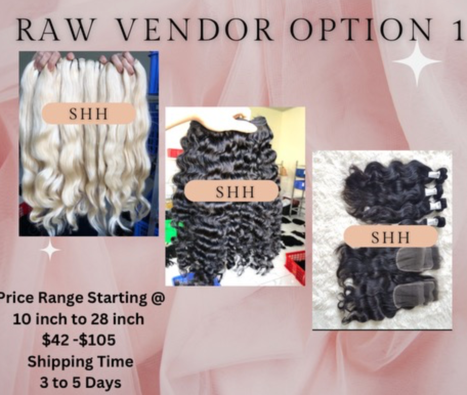 Raw Vendor Option #1