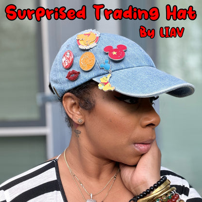 Surprised Trading Pins Hat