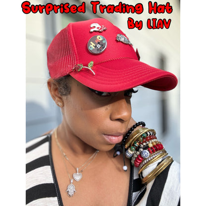 Surprised Trading Pins Hat