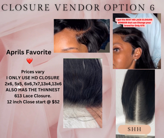 Closure Vendor Option #6