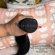 Slaughterhouse 100% Unprocessed Virgin Remy Human Hair